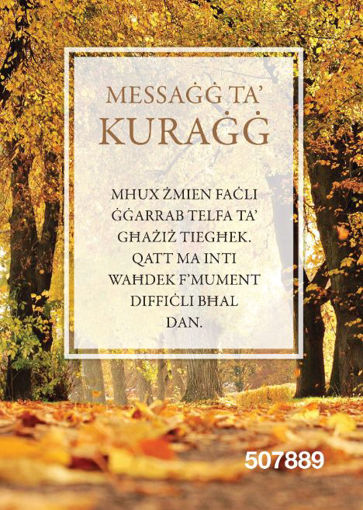 Picture of MESSAGG TA KURAGG KARTOLINA